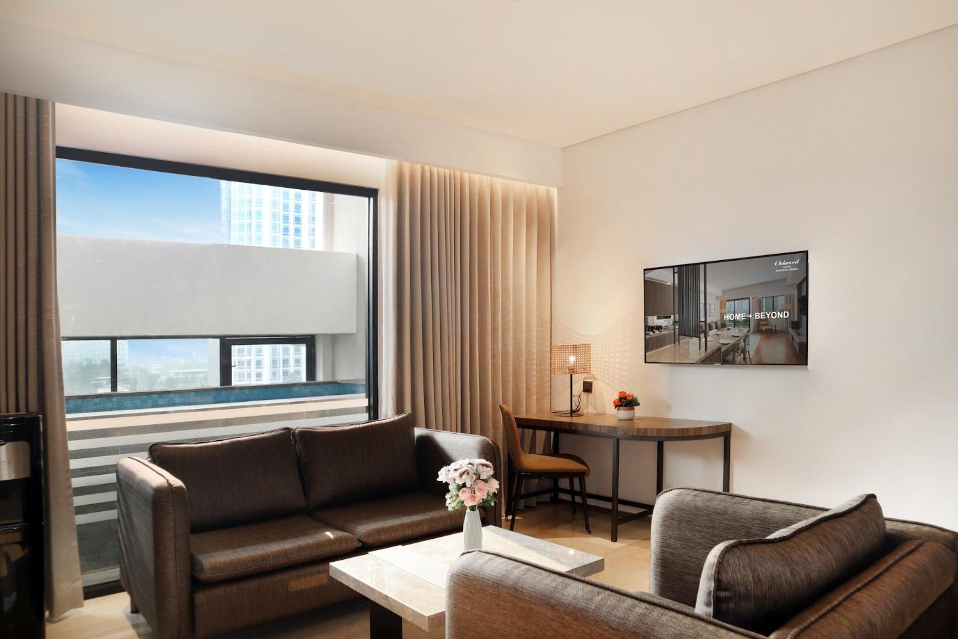 Oakwood Suites Kuningan Джакарта Экстерьер фото
